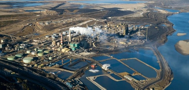 Oil Sands Facility in Northern Alberta